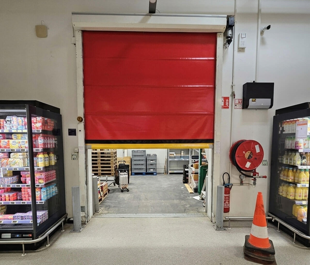 porte souple industrielle installation et maintenance rapide - Xpert Portail