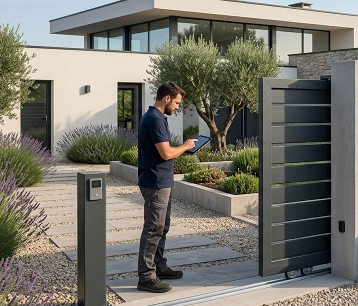 intervenons rapidement pour tous portail coulissant automatisé avec Xpert Portail